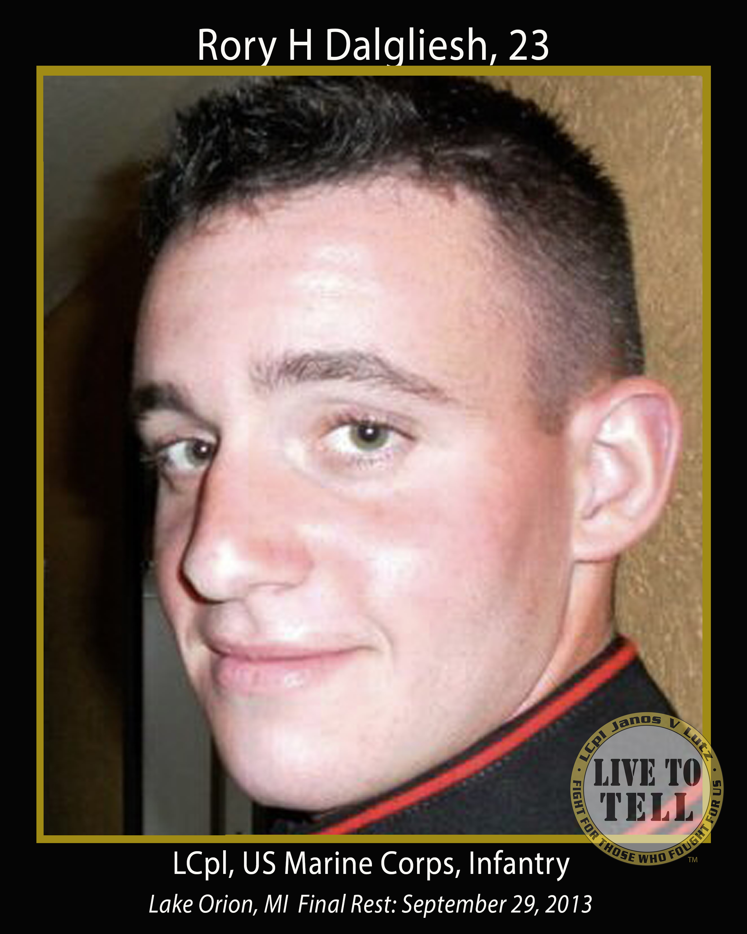 Rory H Dalgliesh, 23