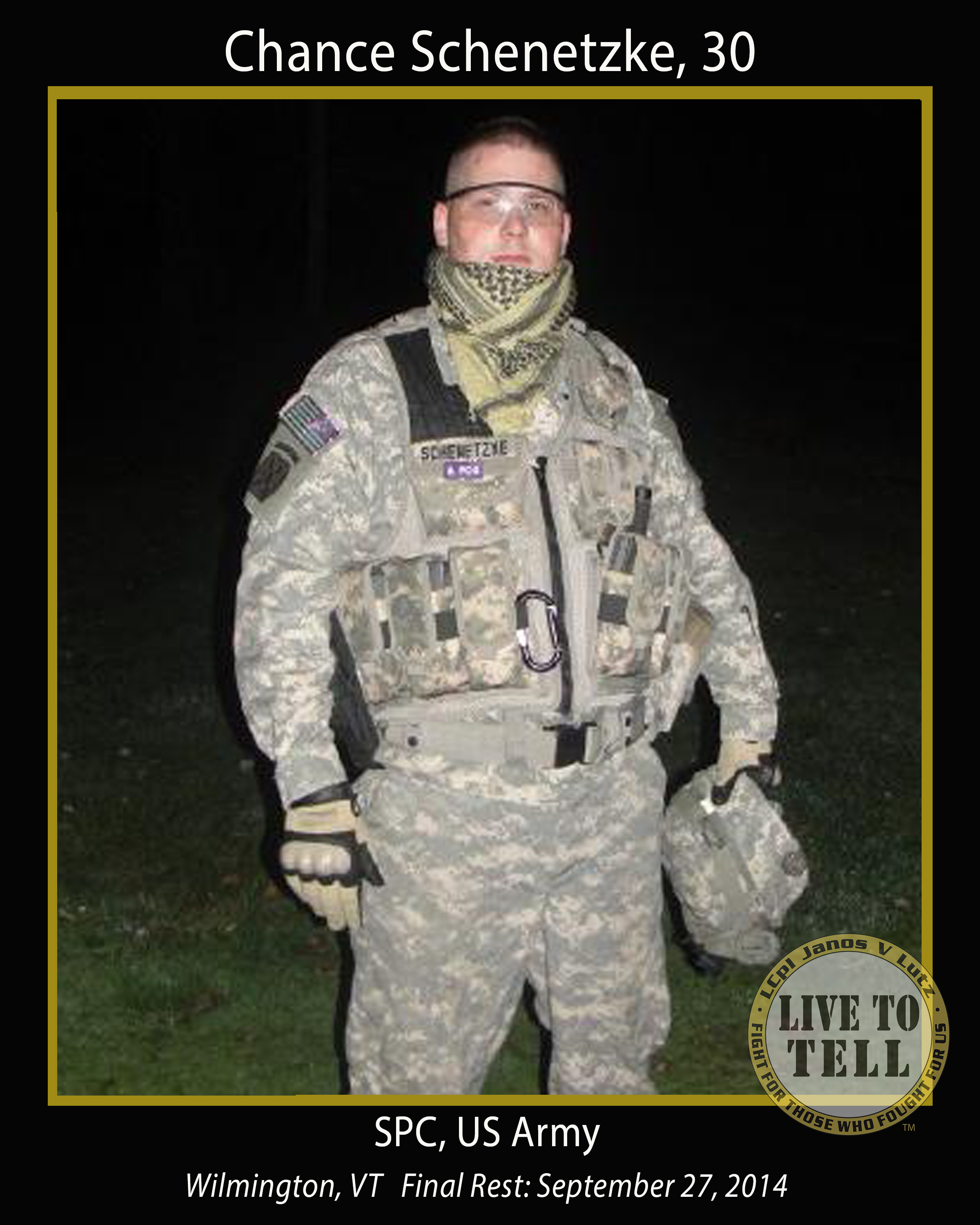 Chance Schenetzke, 30