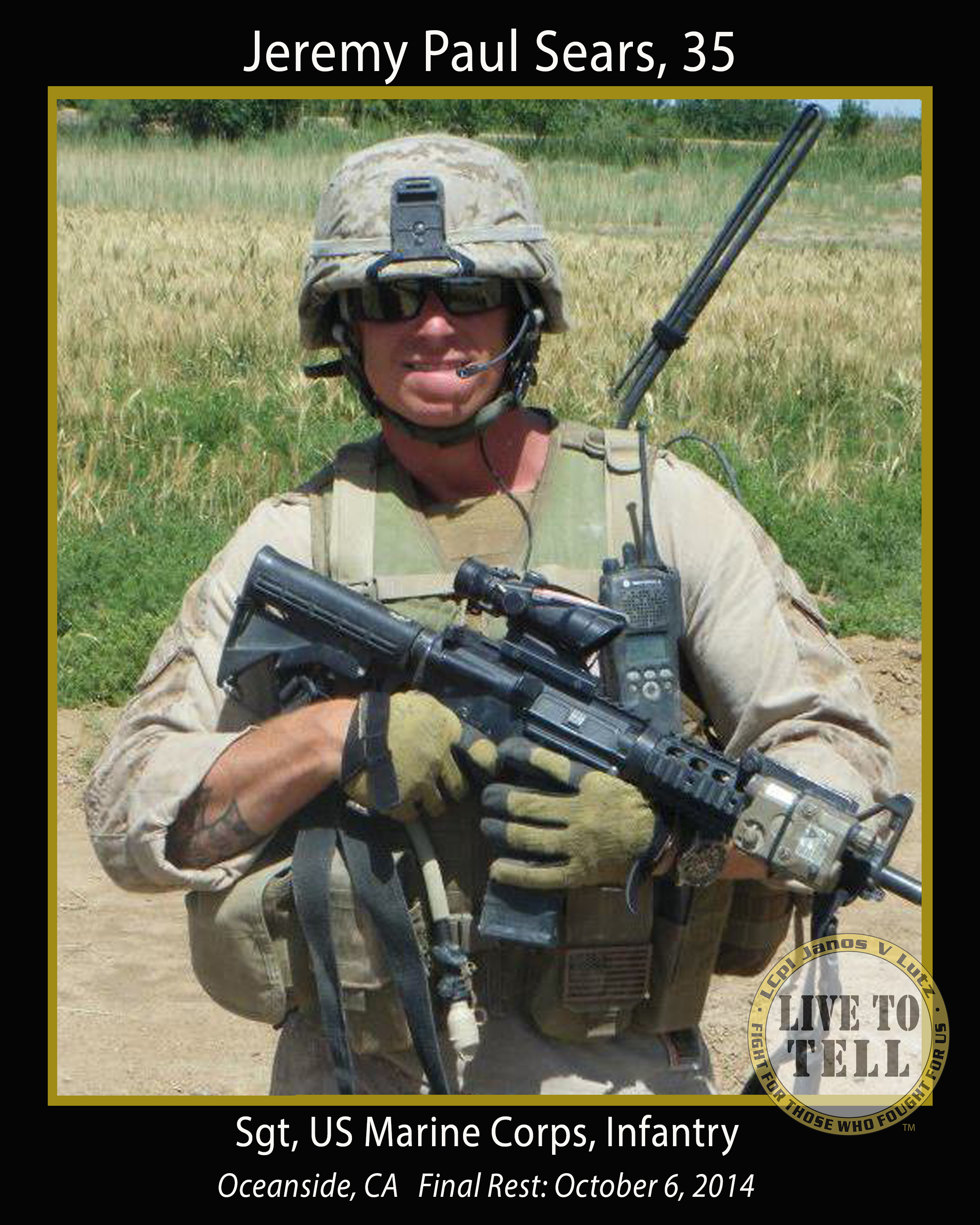 Jeremy Paul Sears, 35