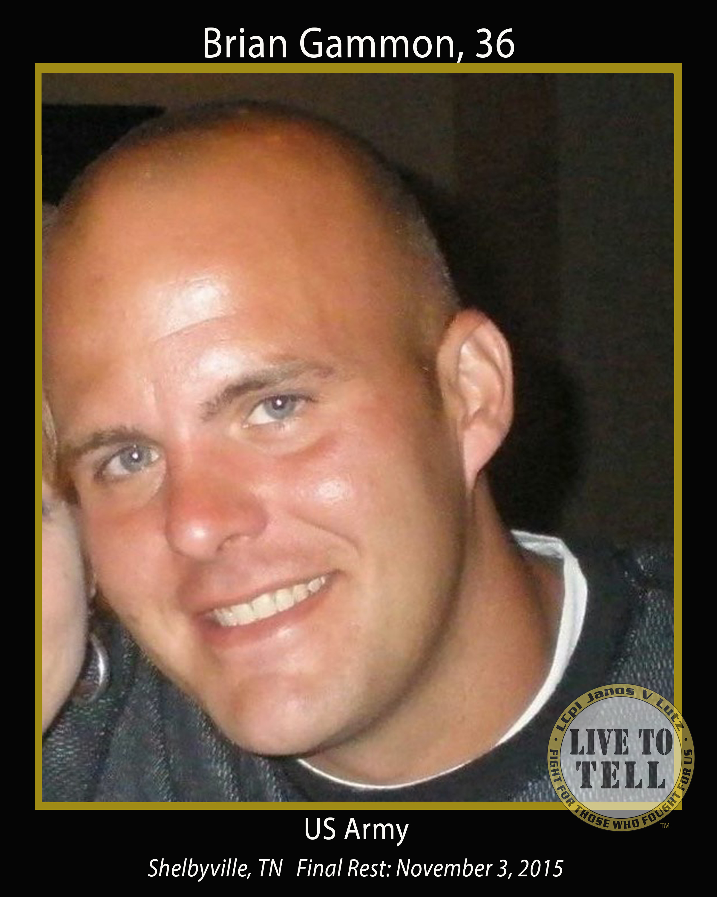 Brian Gammon, 36