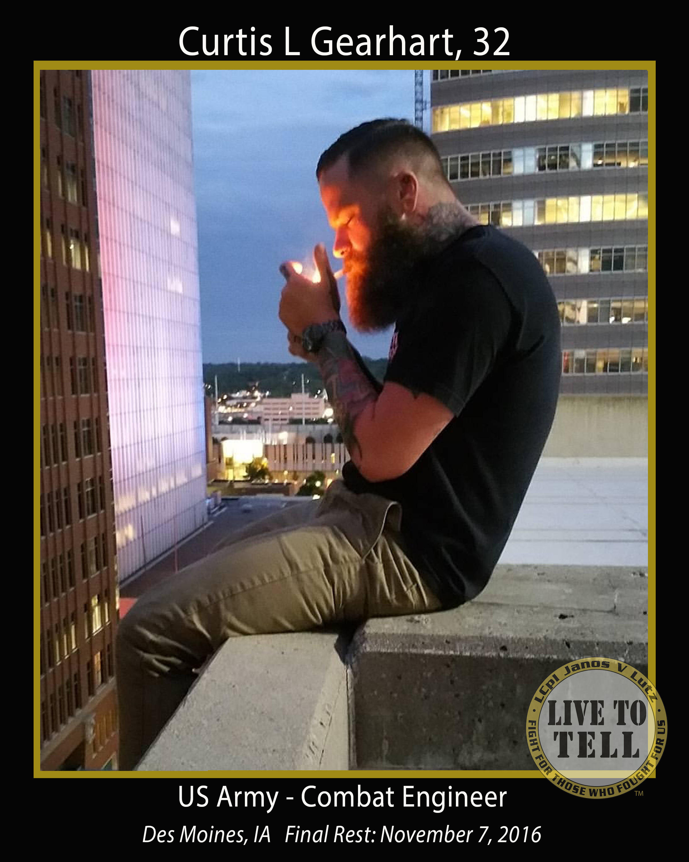 Curtis L Gearhart, 32