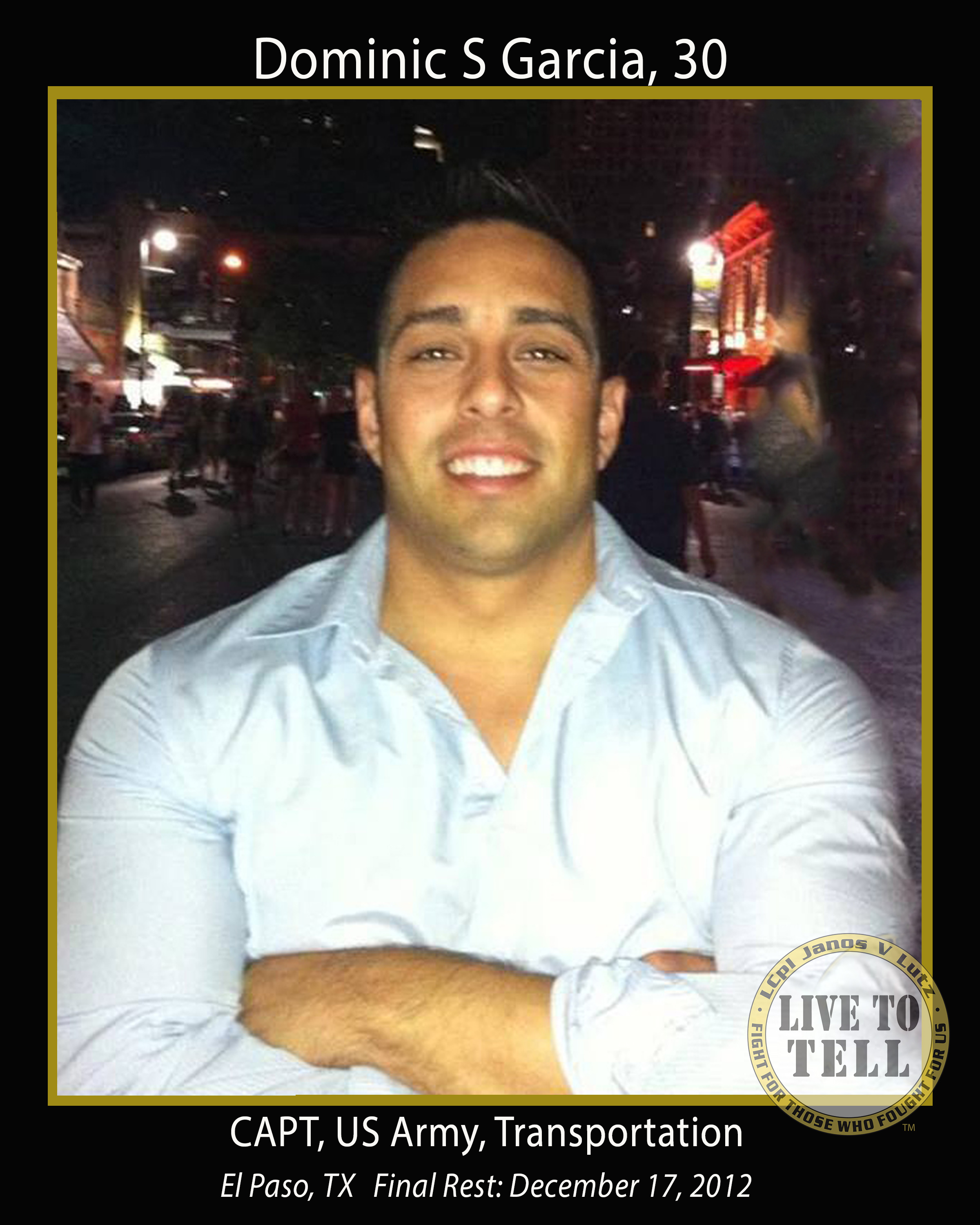 Dominic Simon Garcia, 30