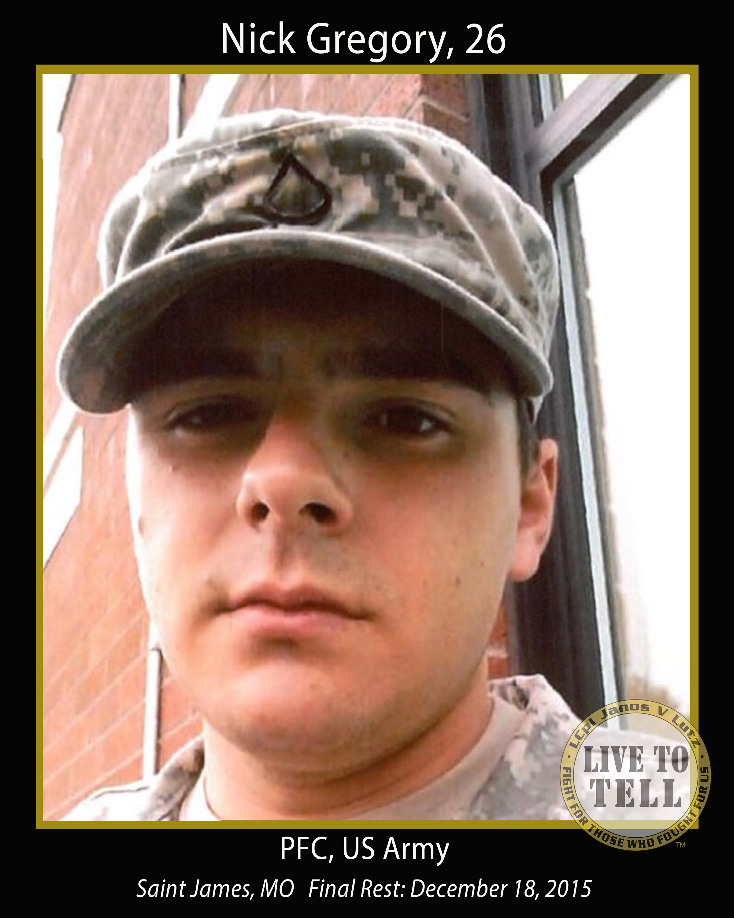 Nicholas Gregory, 26