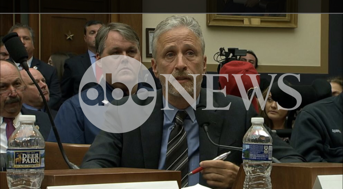 Senate votes to make 9/11 victims fund permanent as first responders, Jon Stewart look on