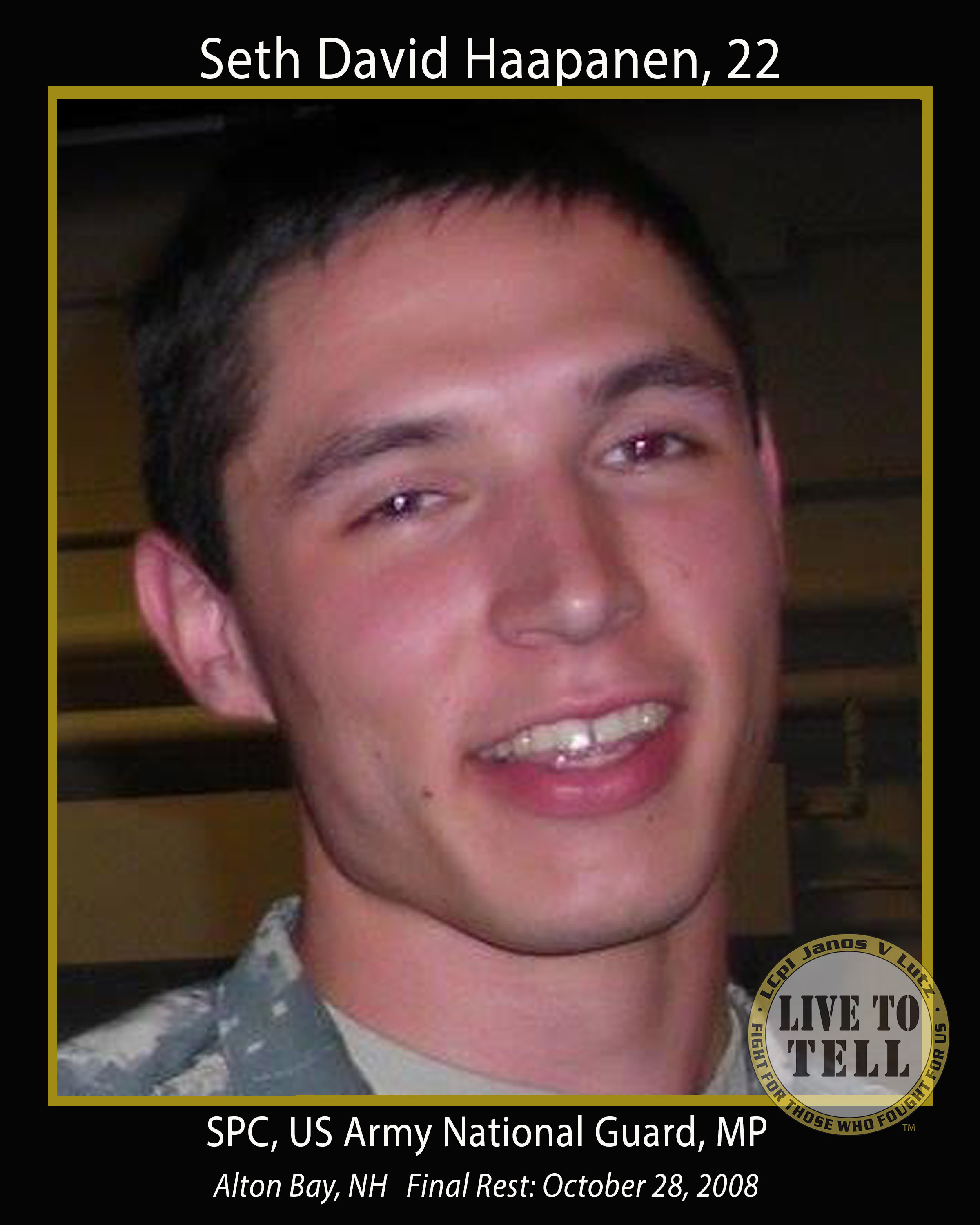 Seth David Haapanen, 22